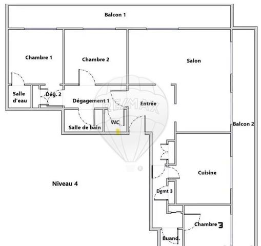 Appartement  en vente - Coeur de quartier Parc - Duquesne