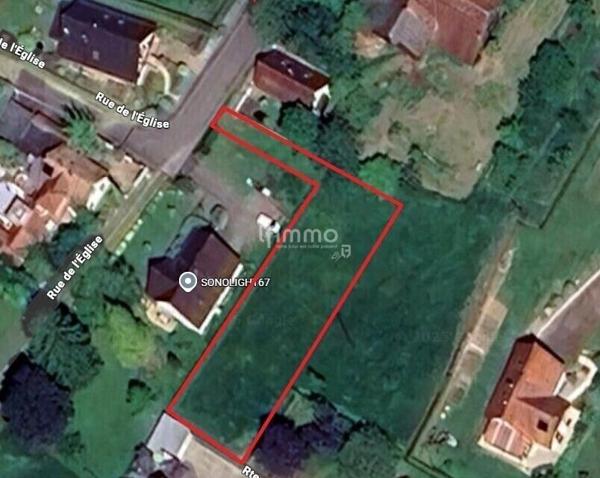 Terrain à bâtir 991 m² Lobsann