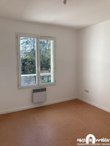 Location Appartement - 3 pièces - 43m² - Balcon et garage - COGNAC