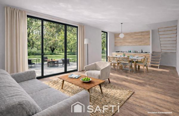 Maison 6 pièces 140 m² – Centre Saulx-les-Chartreux