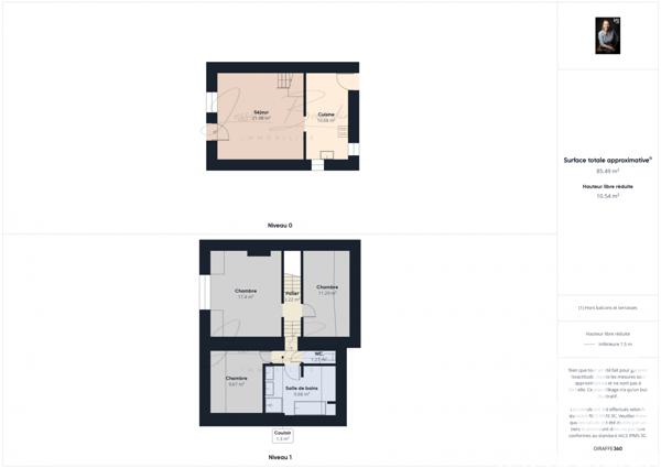 Maison à vendre 4 pièces 85 m² Villeneuve-la-Guyard