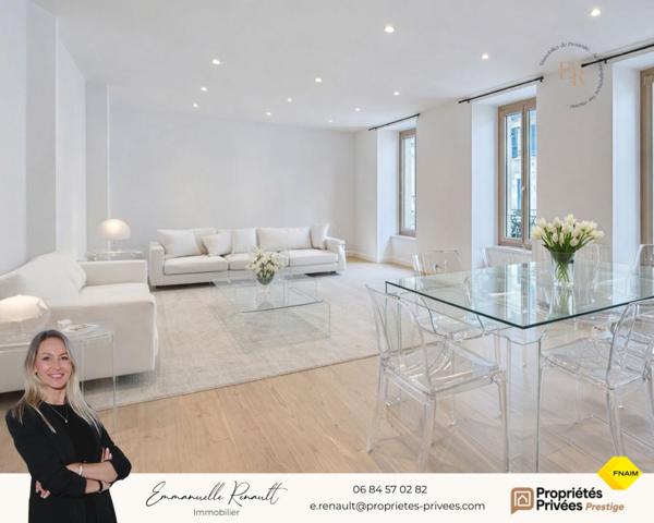 AURAY CENTRE Superbe appartement T4, 2 chambres, de 123,82 m²