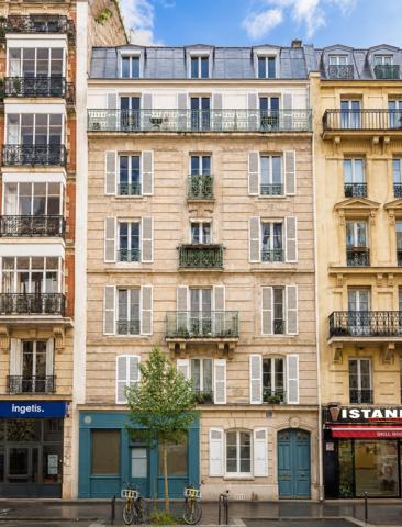 Studio 18,34 m² — Quartier Latin — Immeuble Haussmannien — Cave Paris (75005)