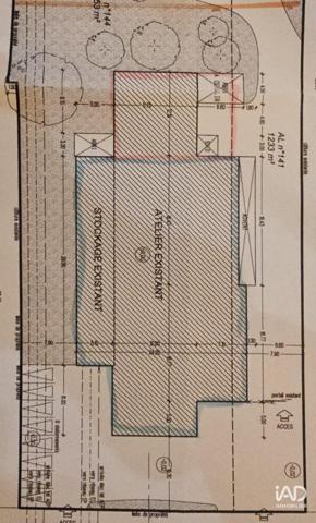 Location hangar 1 095 m² Mordelles