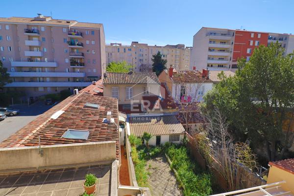 Appartement Marseille 2 pièces 38m2 -  Dernier étage - Lumineux - calme meublé
