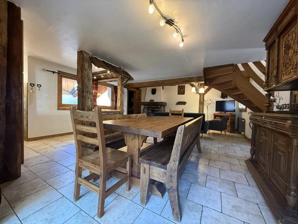 Chalet authentique à l'entrée de Méribel