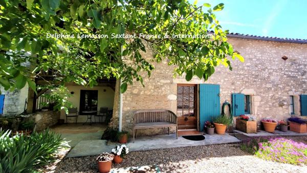 Charmante maison de style cottage avec jardin, proche de Duras