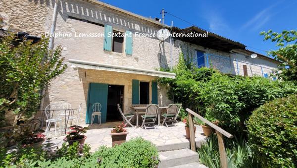 Charmante maison de style cottage avec jardin, proche de Duras
