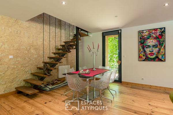 Maison de Maître et sa maison d’amis dans son écrin de verdure proche de Périgueux.