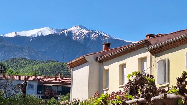 Maison à vendre Prades (66). 96m², 2 chambres, sur terrain de 197m², garage.