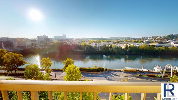 Boulogne-Billancourt (92100) Boulogne sud, front de Seine, appartement de 83 m2 avec 3 chambres, 615 000 €