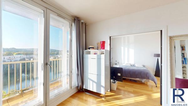 Boulogne-Billancourt (92100) Boulogne sud, front de Seine, appartement de 83 m2 avec 3 chambres, 615 000 €