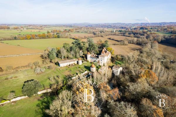 Lectoure, Château 9 Chambres  à vendre