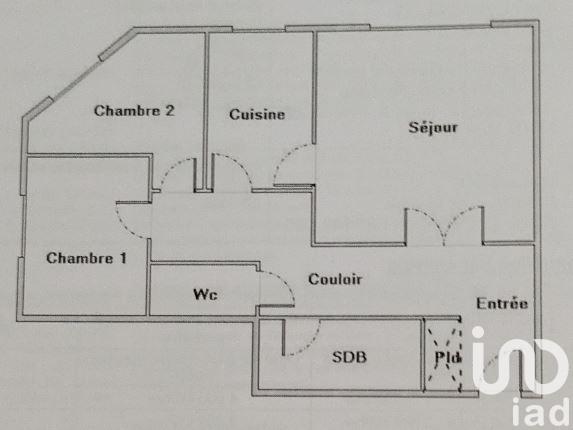 Appartement à vendre 3 pièces 63 m² Mérignac
