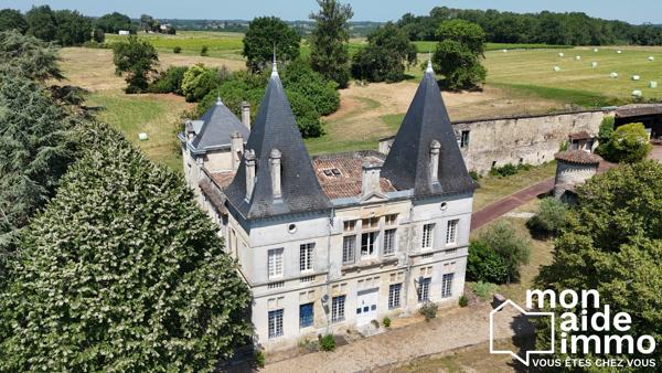 Chateau avec dépendances sur 23 hectares