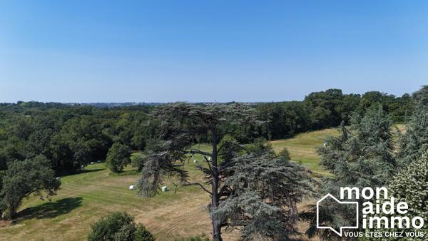 Chateau avec dépendances sur 23 hectares