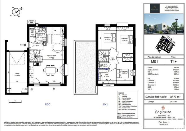 Maison à vendre 4 pièces 90 m² La Boissière-de-Montaigu