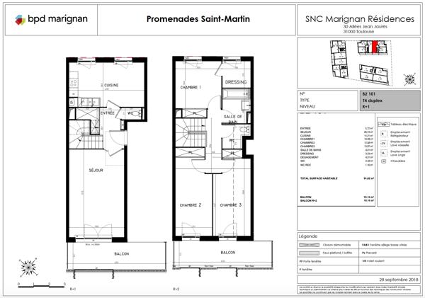 Appartement À vendre 4 pièces 92 m²