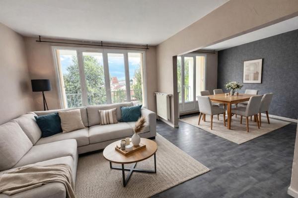 Appartement F4 de 68 m² proche centre ville et gare