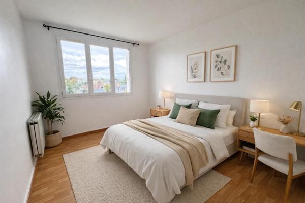 Appartement F4 de 68 m² proche centre ville et gare