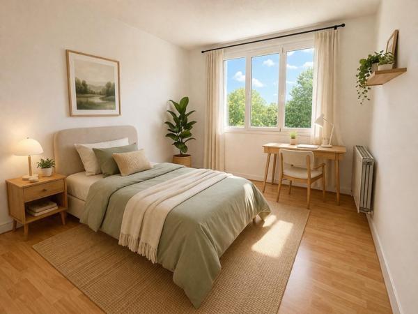 Appartement F4 de 68 m² proche centre ville et gare