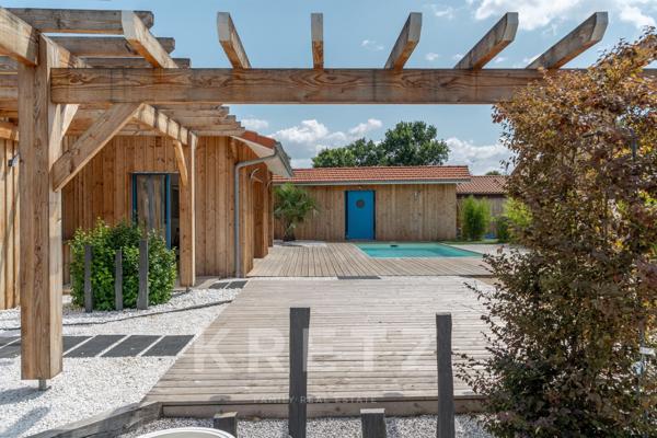 BIGANOS - Esprit bassin 180m² signés Atelier Ballion & Poisson