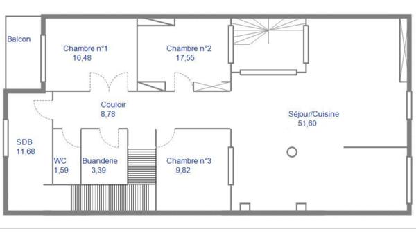 Maison de village au calme avec terrasse et patio - 129m² - 3 chambres