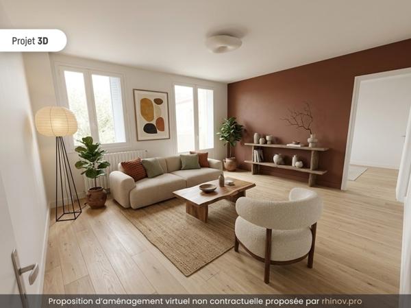 Appartement à vendre |  Toulouse |  3 pièces | 57 m²