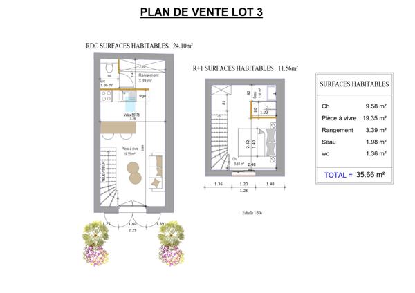 Capbreton (40130) Charmant duplex 2 pièces – Quartier République