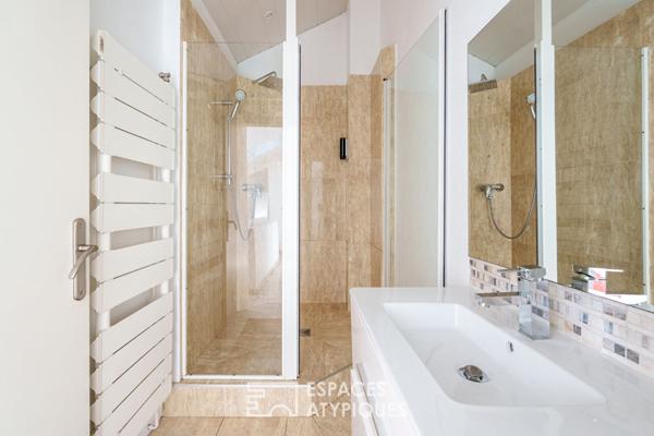 Duplex de caractère sous les toits en coeur de ville