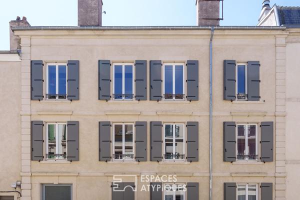 Duplex de caractère sous les toits en coeur de ville
