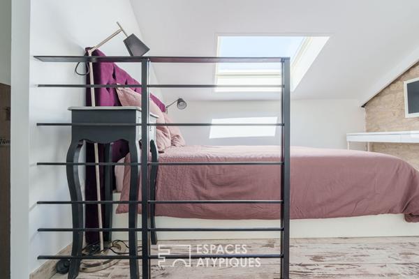 Duplex de caractère sous les toits en coeur de ville