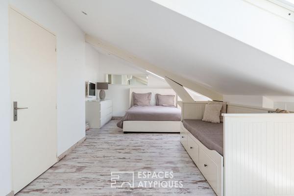 Duplex de caractère sous les toits en coeur de ville