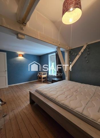 Maison 6 chambres au coeur d'un village avec commerces