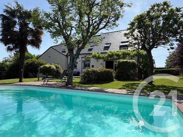 Maison à vendre  7 pièces - 155 m 2   TREILLIERES  - 44