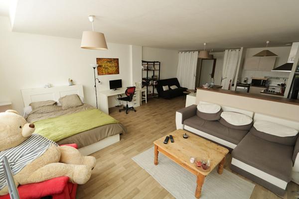 Appartement GRAND studio Orleans HYPER CENTRE  - immeuble recent -  parking en sous-sol