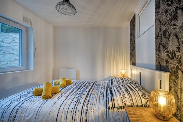 CONCARNEAU LE PASSAGE – T2 Meublé 53 m² – Terrasse 15 m² – Bureau