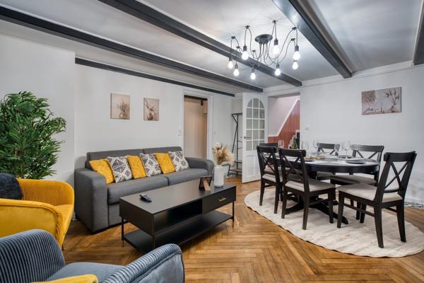 CONCARNEAU LE PASSAGE – T2 Meublé 53 m² – Terrasse 15 m² – Bureau