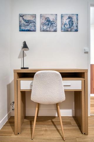 CONCARNEAU LE PASSAGE – T2 Meublé 53 m² – Terrasse 15 m² – Bureau