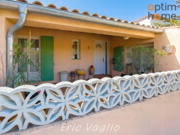 AIX Sud - Cabriès - Vente confortable Villa T6 de 145 M2 sur un terrain de 670 m2, au calme et sans vis à vis, avec piscine