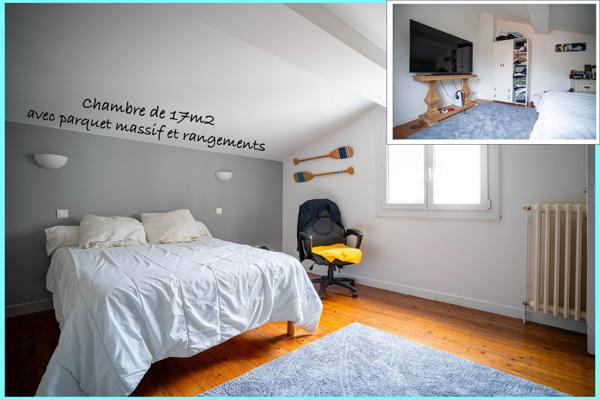 Toulousaine de 150m2 en bord de Garonne, centre historique de Roques