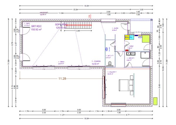 BENODET - Jolie contemporaine de 200m² dans un quartier prisé !