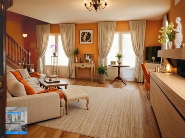 Dpt Orne (61), à vendre FLERS Beau pavillon de 136 m² avec terrain arboré de 1 271,00 m²