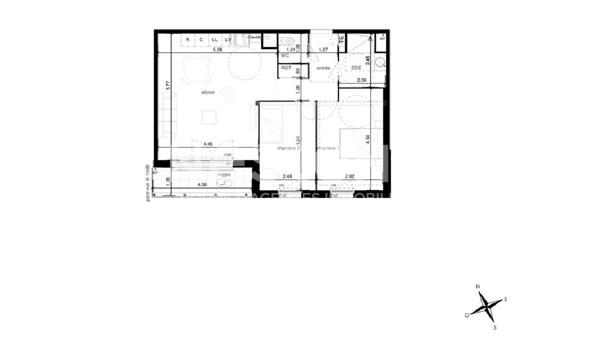 Appartement neuf - 3 pièces - 62m² - Notre Dame De Bondeville