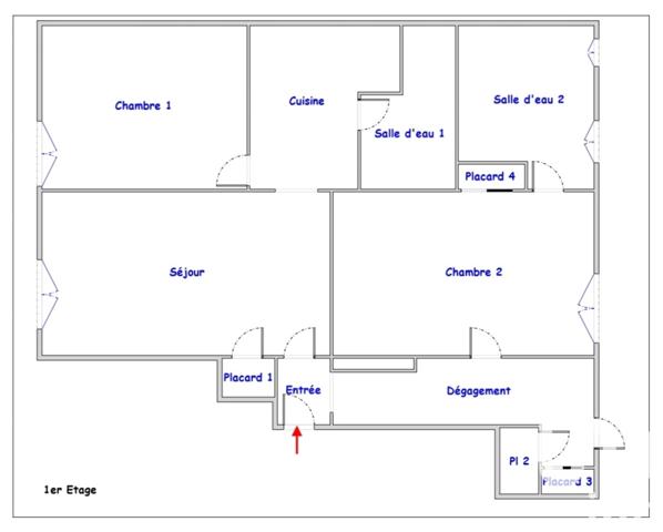 Appartement à vendre 4 pièces 60 m² Bagnères-de-Luchon