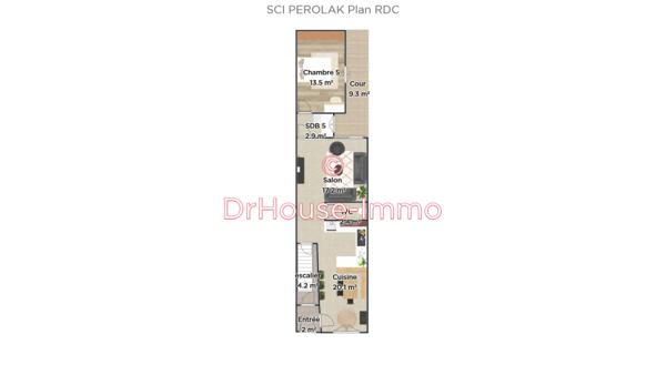 Immeuble à vendre 6 pièces de 138 m²