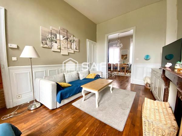 Maison Haussmannien avec jardin