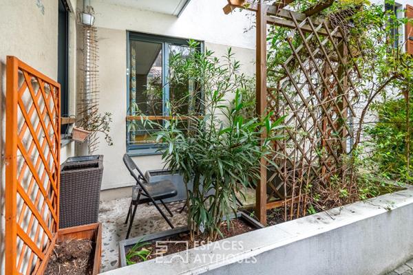 Un écrin de verdure confidentiel avec jardin