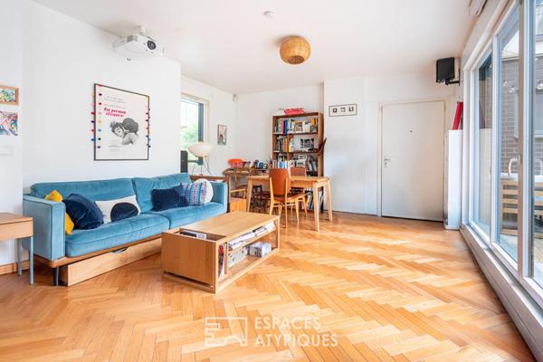 Un écrin de verdure confidentiel avec jardin