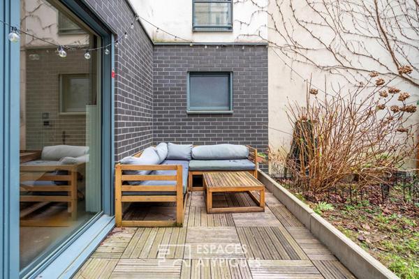 Un écrin de verdure confidentiel avec jardin